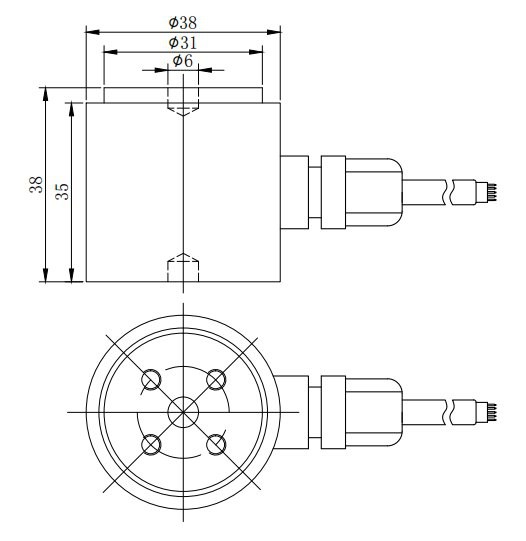 column load cell CR09